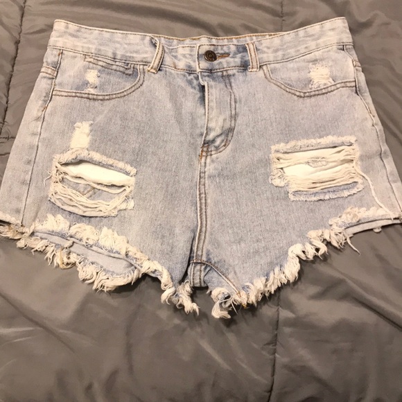 jean shorts - Picture 1 of 2